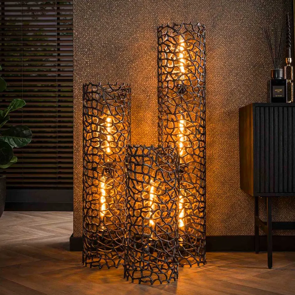 Wohnen Design-Stehlampe in drei Höhen - Stecma