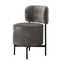 Designstuhl in Grau Boucle - Fincher^Wohnen Hot