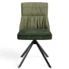 Wohnen Designstuhl in Grün Material Mix - Hollabrunn (2er Set)