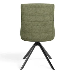 Wohnen Designstuhl in Grün Material Mix - Hollabrunn (2er Set)