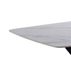 Designtisch aus Sinterstein Marmor Weiß - Jonathan^Wohnen Online