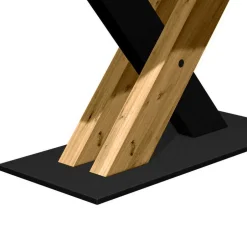 Designtisch mit Naturkante aus Eiche - Ligurian^Wohnen Online