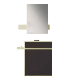 Dielen Kombi in Schwarz & Creme - Losandas (zweiteilig)^Wohnen Sale