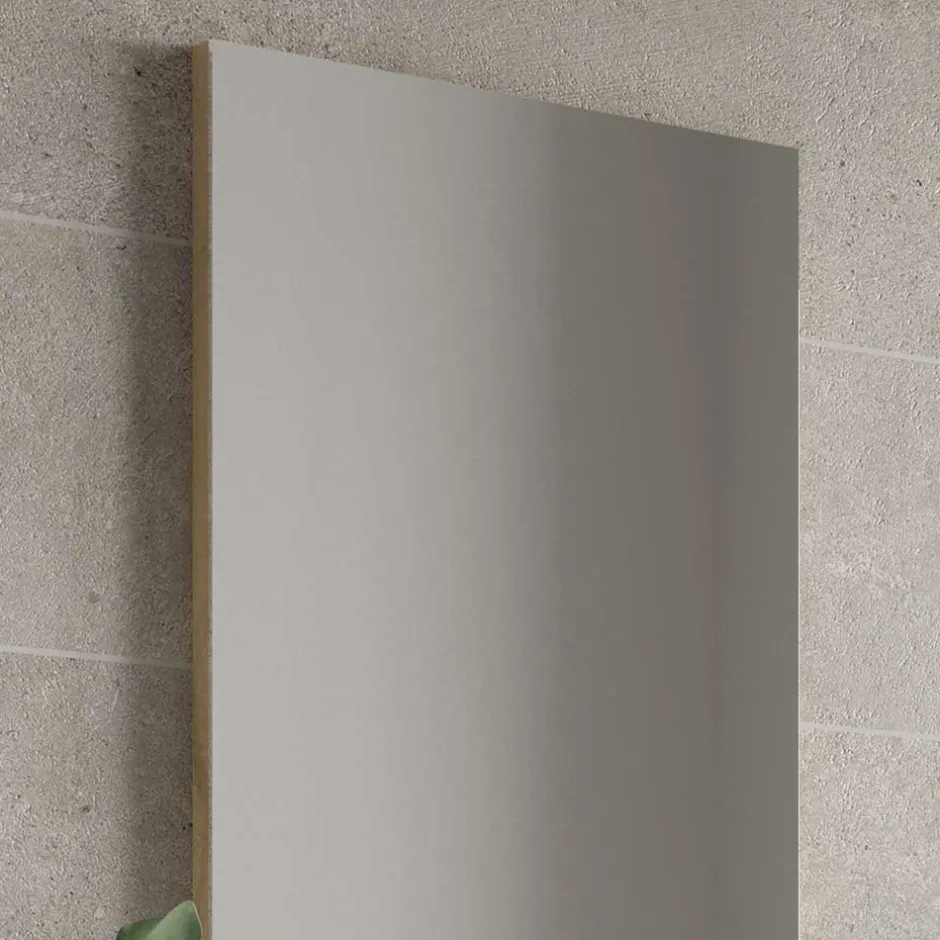 Dielen Möbel & Spiegel in Weiß & Wildeiche - Polaris (zweiteilig)^Wohnen Hot