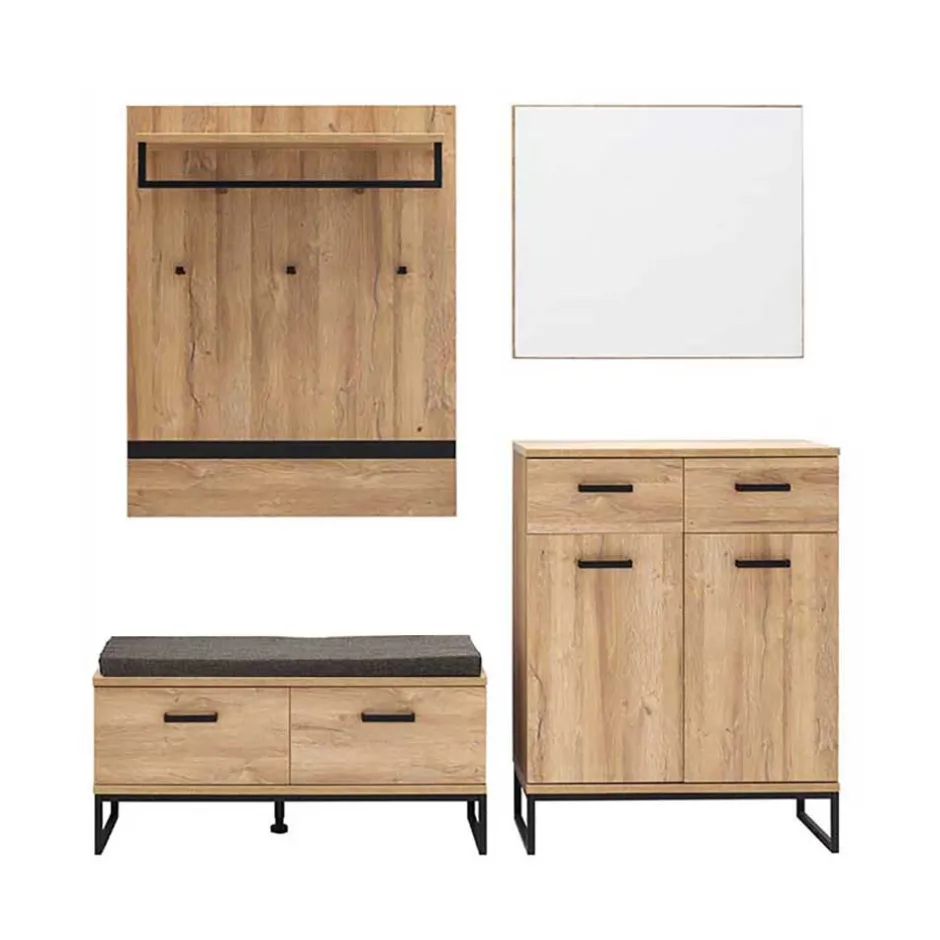 Wohnen Dielen Möbel Set modern - Truvisas (vierteilig)