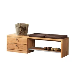 Wohnen Dielen Set Coestra aus Kernbuche (vierteilig)