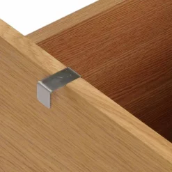 Wohnen Dielenbank Helvana mit Eiche Furnier