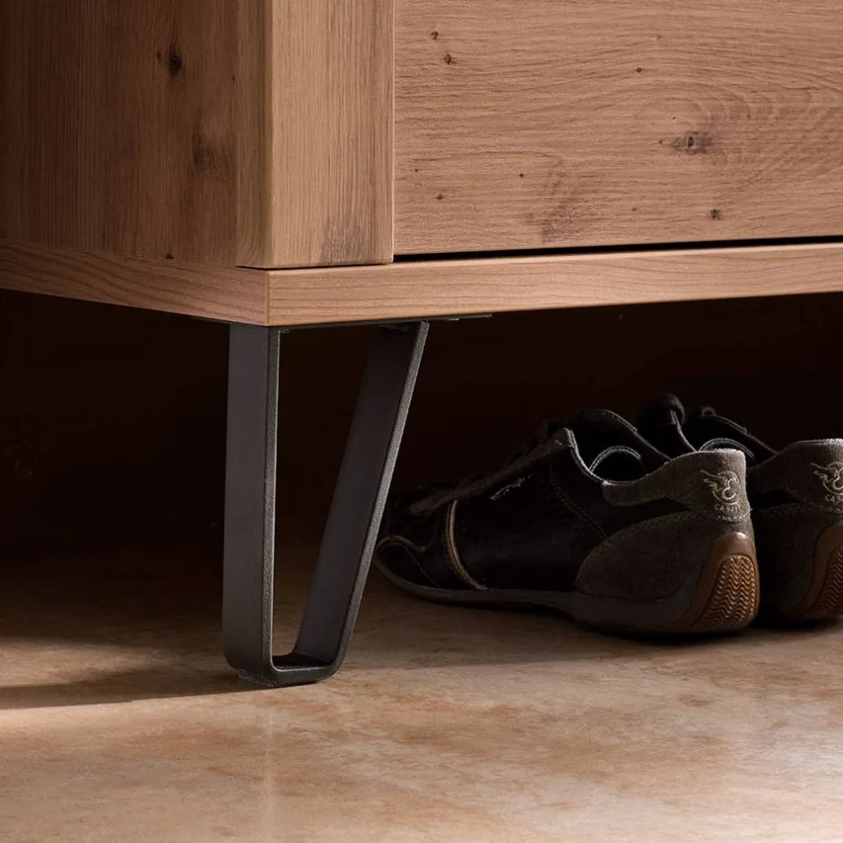 Dielenbank in Wildeiche Optik - Carry^Wohnen Outlet