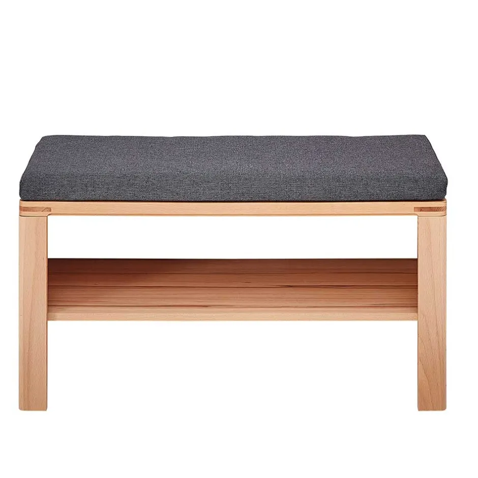 Dielenbank mit Schuhablage in Kernbuche - Viktorion^Wohnen New