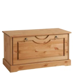 Dielenbank mit Schuhklappe aus Massivholz - Edranov^Wohnen New