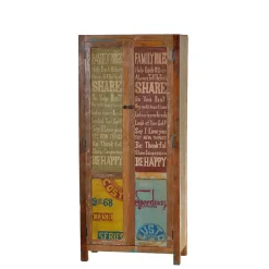 Dielenkleiderschrank Creek in Bunt^Wohnen