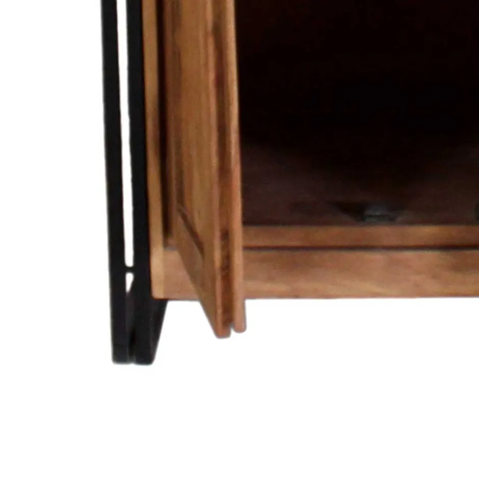 Wohnen Dielenkleiderschrank Mendoza aus Akazie Massivholz