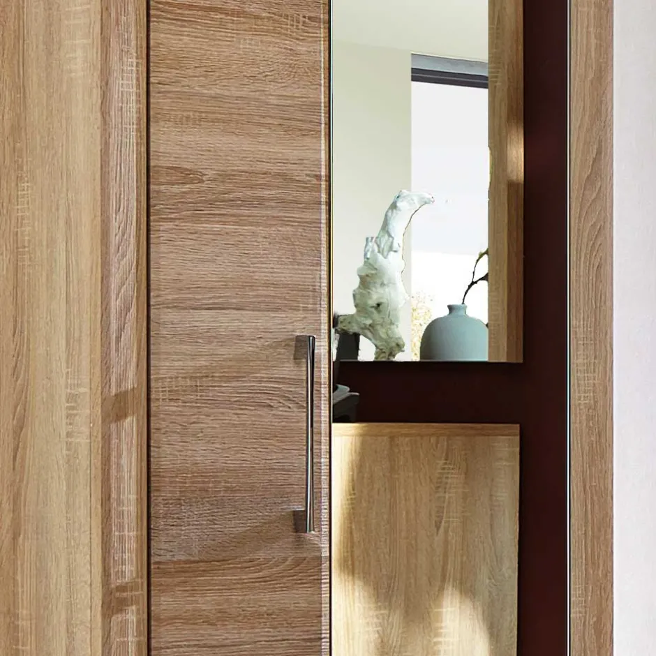 Wohnen Dielenkleiderschrank Xesta in Sonoma Eiche