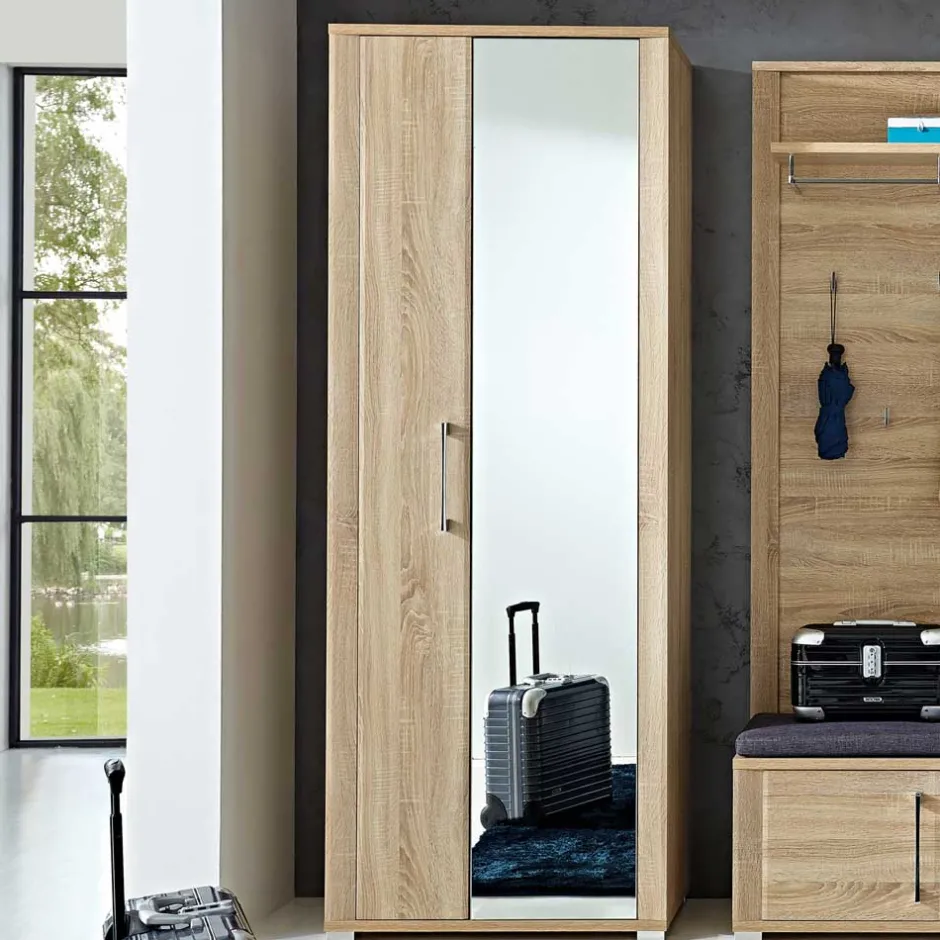 Wohnen Dielenkleiderschrank Xesta in Sonoma Eiche