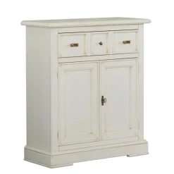 Wohnen Dielenkommode in Antikweiß - Annot