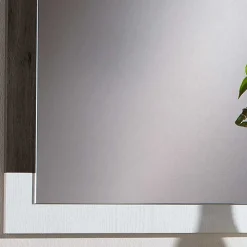 Wohnen Dielenmöbel in Weiß & Schwarzgrau - Lysandro (zweiteilig)