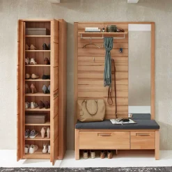 Wohnen Dielenmöbel Kombination Set - Viktorion (dreiteilig)