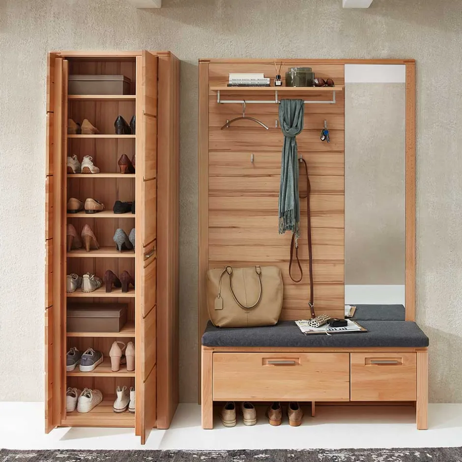 Wohnen Dielenmöbel Kombination Set - Viktorion (dreiteilig)