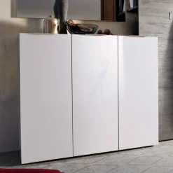 Dielenmöbel Satumare in Braun Wenge Dekor (dreiteilig)^Wohnen