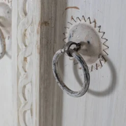 Wohnen Dielenschrank in Mangoholz White Wash - Intiatos