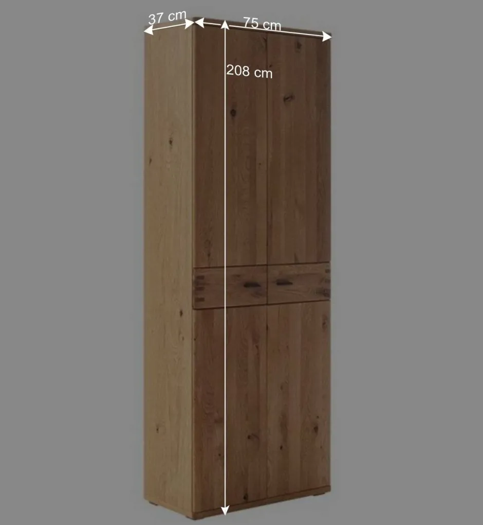 Wohnen Dielenschrank in modern-rustikalem Design - Manaus