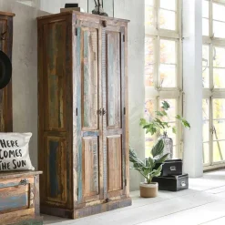 Wohnen Dielenschrank Jamaica im Shabby Chic Design
