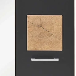 Wohnen Dielenschrank mit Spiegel - 65x195x38 - Zelio