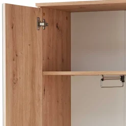 Wohnen Dielenschrank mit Spiegel - 65x195x38 - Zelio