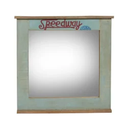 Wohnen Dielenspiegel Creek in Braun Bunt