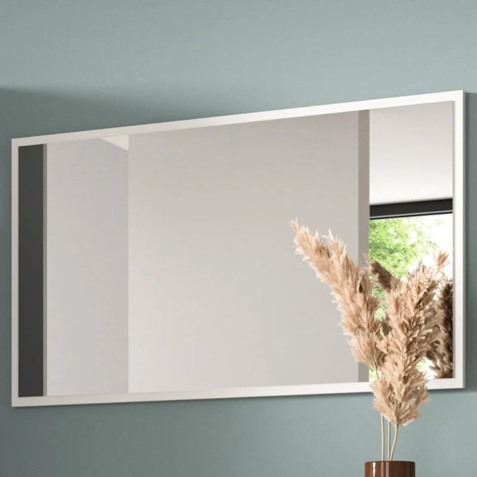 Wohnen Dielenspiegel in Weiß - Davos