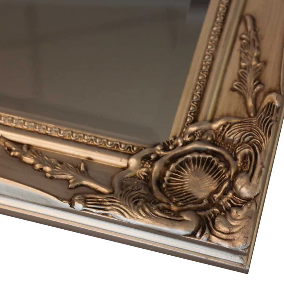 Dielenspiegel Lucevra in Silber^Wohnen