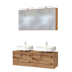 Wohnen Doppel Unterbeckenschrank Set - Userina (dreiteilig)