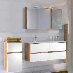 Doppel Waschplatz & Bad Möbel - Maklesa (dreiteilig)^Wohnen New