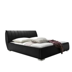 Wohnen Doppelbett Bermuda aus Kunstleder