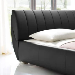 Wohnen Doppelbett Bermuda aus Kunstleder