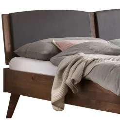 Wohnen Doppelbett Gestell aus Nussbaum geölt - Carloletta