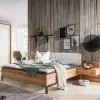 Doppelbett im Set mit Nachtkommoden - Krofun (dreiteilig)^Wohnen Best
