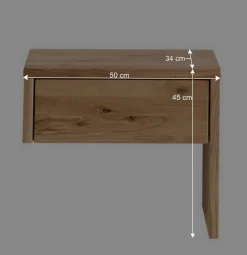 Wohnen Doppelbett mit Nachtkonsolen Set - Aryvano (dreiteilig)