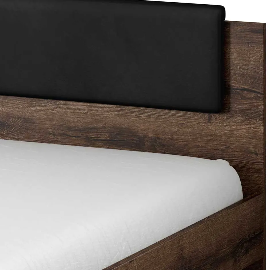 Wohnen Doppelbett mit Sockel und Stauraum - Ulpro