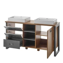 Doppel-Waschplatz & zwei Spiegel - Forawas (dreiteilig)^Wohnen Online