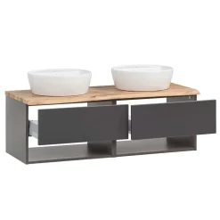 Wohnen Doppel-Waschtisch für die Wandmontage - Breznia