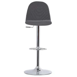 Wohnen Drehbare Barstühle in Anthrazit - Typon (2er Set)