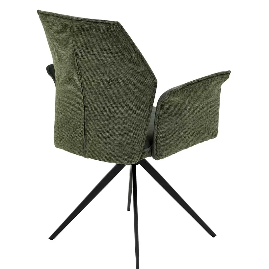 Drehbare Stühle mit Armlehnen - Vanencia (4er Set)^Wohnen Outlet