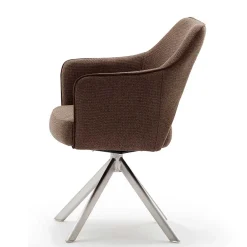 Wohnen Drehbarer Armlehnenstuhl fürs Esszimmer - Mailak (2er Set)