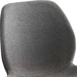 Drehbarer Barstuhl in Anthrazit & Edelstahl - Anturina^Wohnen New