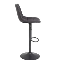 Drehbarer Barstuhl in Anthrazit - Janyna (2er Set)^Wohnen Clearance