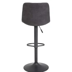 Drehbarer Barstuhl in Anthrazit - Janyna (2er Set)^Wohnen Clearance