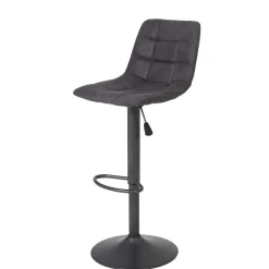 Drehbarer Barstuhl in Anthrazit - Janyna (2er Set)^Wohnen Clearance