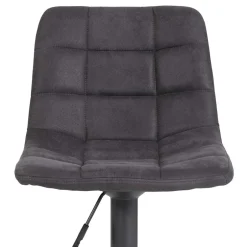 Drehbarer Barstuhl in Anthrazit - Janyna (2er Set)^Wohnen Clearance