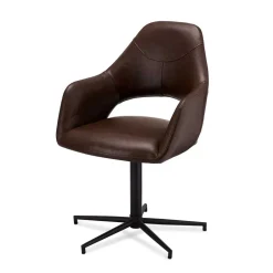 Wohnen Drehbarer Esstisch Stuhl mit Armlehnen - Viper (2er Set)